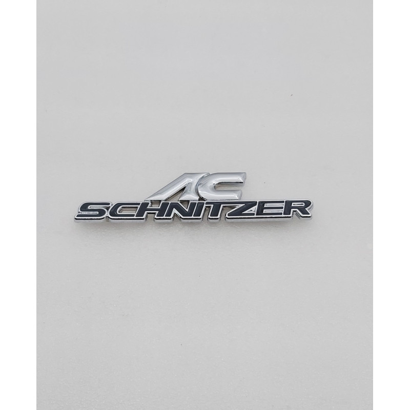 Emblema de parrilla BMW AC Schnitzer plata
