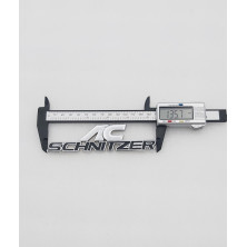 Emblema de parrilla BMW AC Schnitzer plata