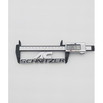 Emblema de parrilla BMW AC Schnitzer plata