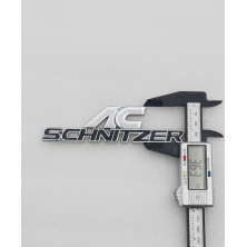 Emblema de parrilla BMW AC Schnitzer plata