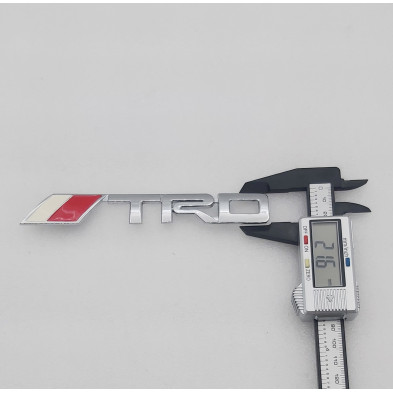 Emblema de Parrilla TOYOTA TRD Cromado