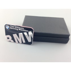 Emblema Placa BMW Driving Machine 8x5cm