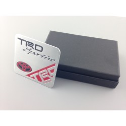 Emblema Placa TRD 60x55mm