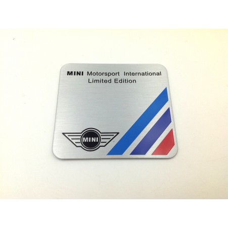 EMBLEMA MINI LIMIT EDICION