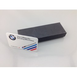 Emblema Placa BMW M Performance 8x5cm