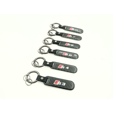 LLAVERO DE CARBONO CON LOGO TRANSFORMERS