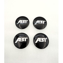 Chapas de Rueda ABT 60mm Negro