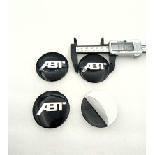 Chapas de Rueda ABT 60mm Negro