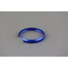 Anillo para llave de mini azul marino mate Perfecto para regalo!