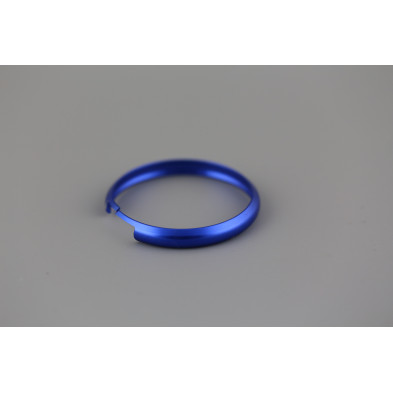 Anillo para llave de mini azul marino mate Perfecto para regalo!