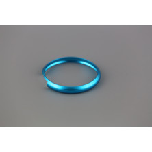 Anillo para llave de mini azul claro mate Perfecto para regalo!