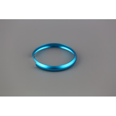 Anillo para llave de mini azul claro mate Perfecto para regalo!