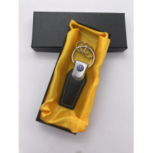 Llavero de cuero con logo de vw volkswagen Perfecto para regalo!