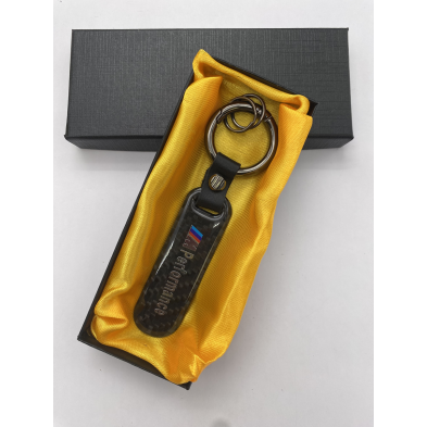 Llavero de carbono con logo bmw m performance