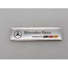 EMBLEMA MERCEDES BENZ plata Perfecto para regalo!