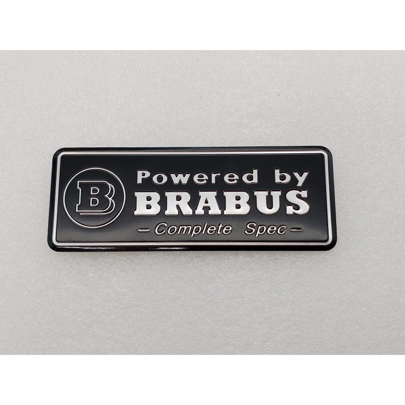 EMBLEMA BRABUS complete spec negro Perfecto para regalo!