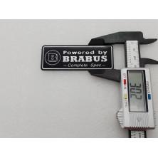 EMBLEMA BRABUS complete spec negro Perfecto para regalo!