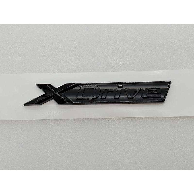 EMBLEMA BMW X-DRIVE negro brillo Perfecto para regalo!