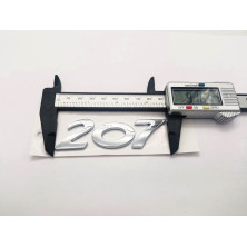 Emblema logo trasero letras PEUGEOT 207
