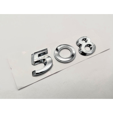 Emblema logo trasero letras PEUGEOT 508