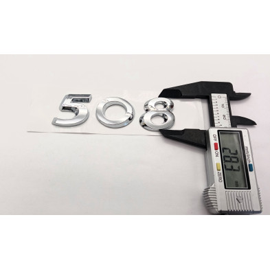 Emblema logo trasero letras PEUGEOT 508