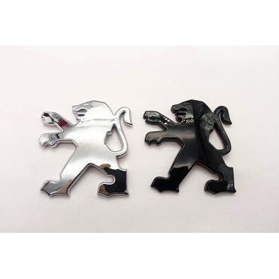 Emblema logo PEUGEOT negro