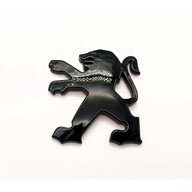 Emblema logo PEUGEOT negro