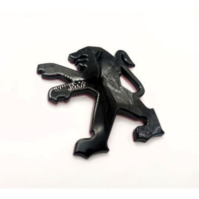 Emblema logo PEUGEOT negro