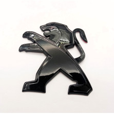 Emblema logo PEUGEOT negro