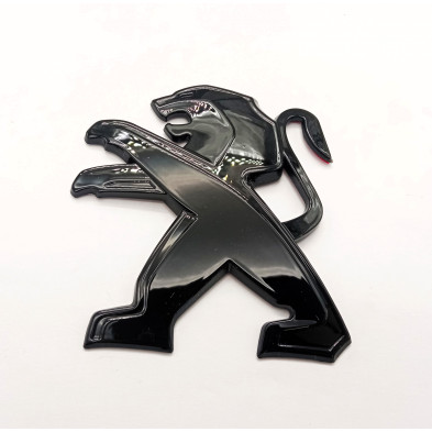 Emblema logo PEUGEOT negro