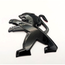 Emblema logo PEUGEOT negro