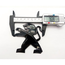 Emblema logo PEUGEOT negro