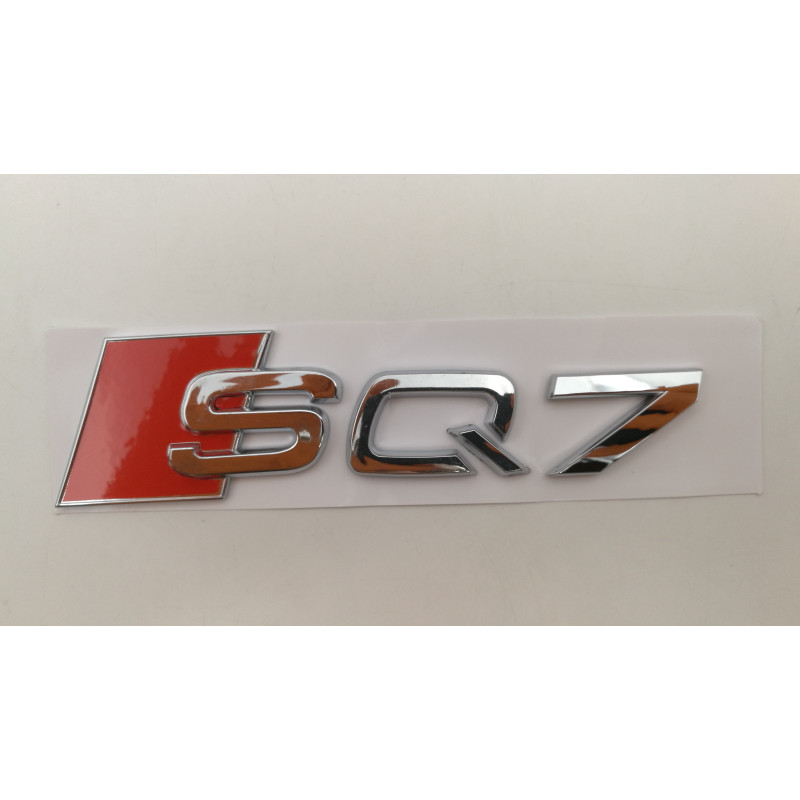 EMBLEMA TRASERO AUDI SQ7 CROMADO