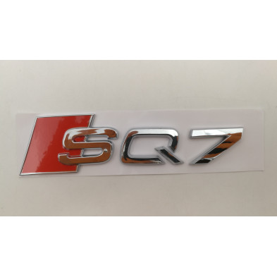 EMBLEMA TRASERO AUDI SQ7 CROMADO