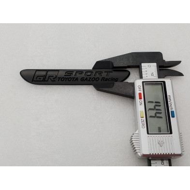 Emblema lateral o trasero vw r-line rojo