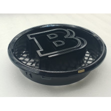 EMBLEMA DELANTERO BRABUS NEGRO 18CM MODELO 2