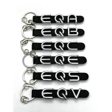 Llavero de cuero con logo mercedes EQB Perfecto para regalo!