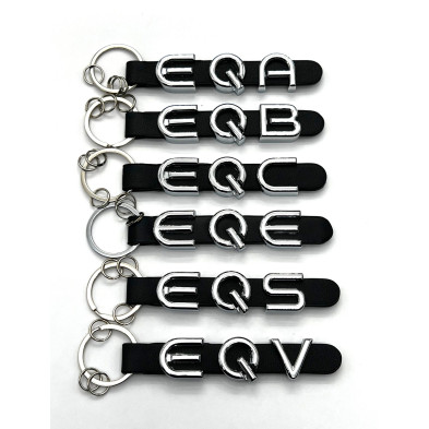 Llavero de cuero con logo mercedes EQB Perfecto para regalo!