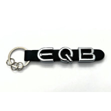 Llavero de cuero con logo mercedes EQB Perfecto para regalo!