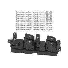 BOTONERA ELEVALUNAS SEAT ALAMBRA 7M3959857D 1999-2010