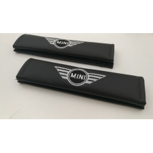 Juego de 2 Cubre cinturones MINI Carbono