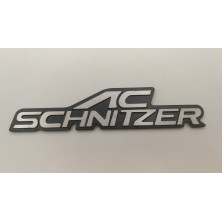 Emblema Placa BMW AC-SCHNITZER 160x35mm