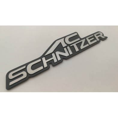 Emblema Placa BMW AC-SCHNITZER 160x35mm