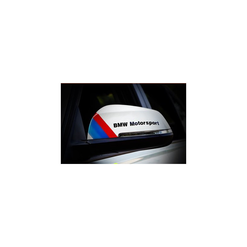 Vinilo Pegatina Espejos BMW MOTORSPORT 17cm