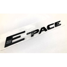 Emblema trasero E-pace jaguar negro