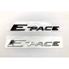 Emblema trasero E-pace jaguar negro