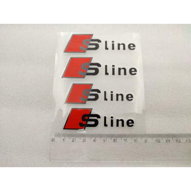 Vinilo Pinzas de Freno AUDI Sline Negros
