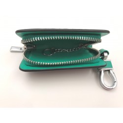 Llavero Funda para llave en CARBONO con verde