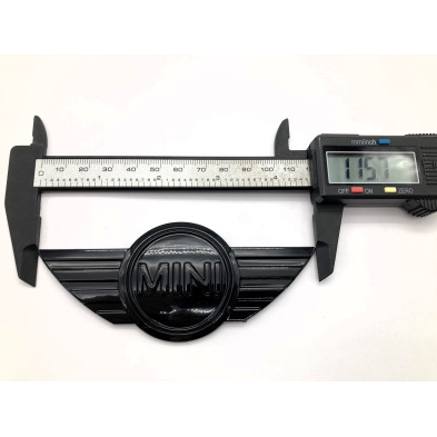 Emblema Trasero MINI Cooper Negro Brillo