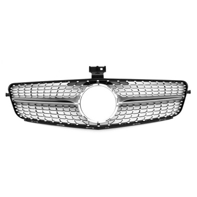 PARRILLA MERCEDES DIAMANTE CROMADA CLASE C W204